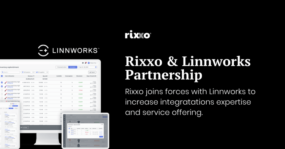 Rixxo and Linnworks Join Forces Rixxo and Linnworks Join Forces