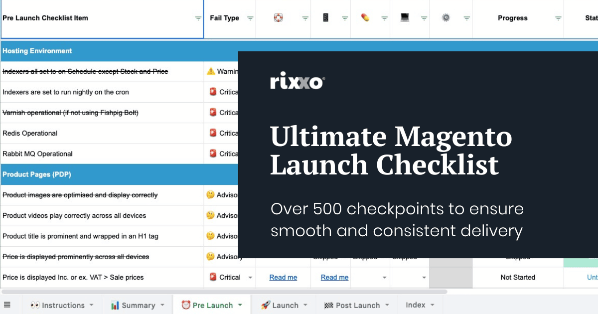 The Ultimate Magento Launch Checklist for Adobe Commerce & Magento Open Source (500+ Checkpoints) Ultimate Magento Checklist