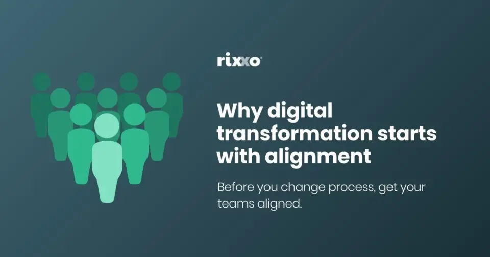 Why digital transformation starts with alignment Why digital transformation starts with alignment