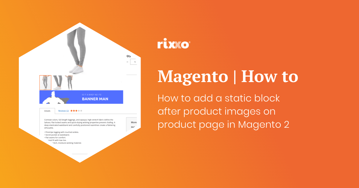 How to add a static block after product images on product page in Magento 2 How to add a static block after product images on product page in Magento 2