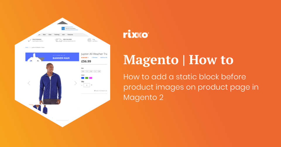 How to add a static block before product images on product page in Magento 2 How to add a static block before product images on product page in Magento 2