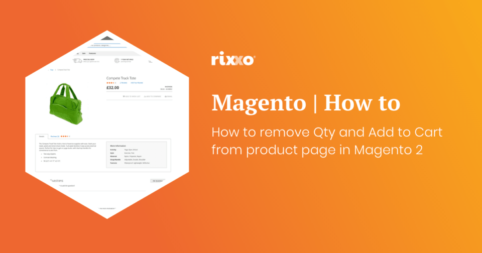 How to remove Qty and Add to Cart from product page in Magento 2 How to remove Qty and Add to Cart from product page in Magento 2