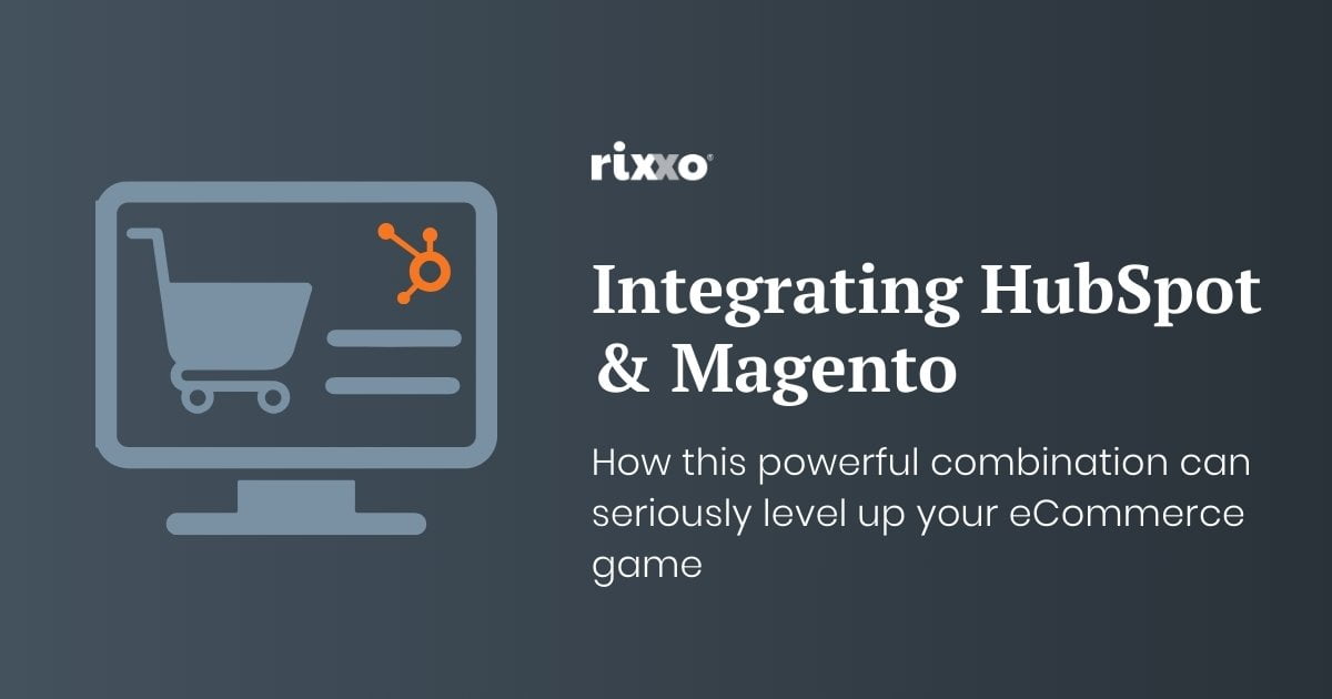 HubSpot and Magento Integration: A Complete Guide for eCommerce Hubspot and magento integration graphic of a computer screen