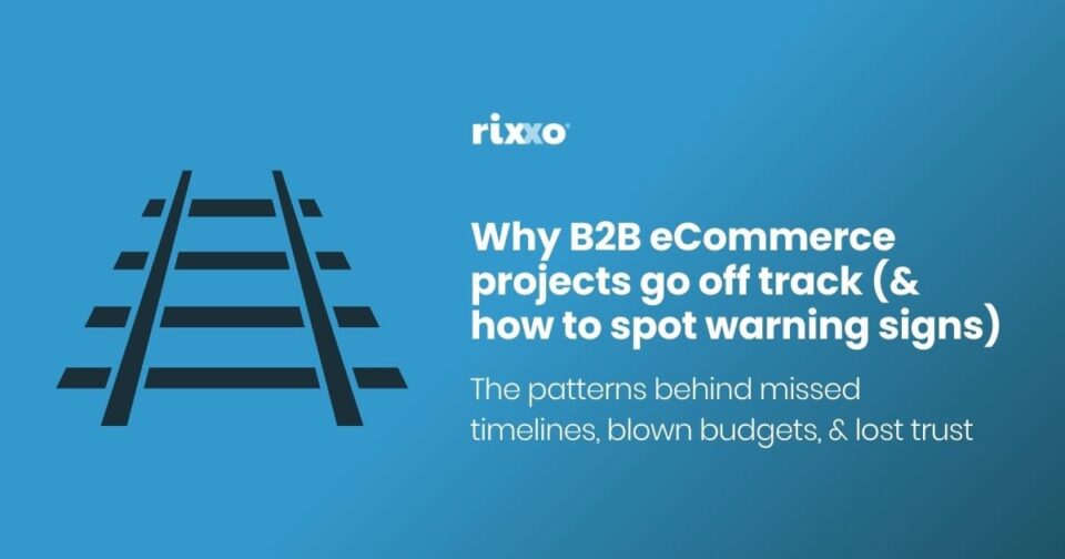 Why B2B eCommerce projects go off track (and how to spot the warning signs) Why B2B eCommerce projects go off track (and how to spot the warning signs)
